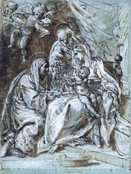 La Sacra Famiglia e Sant